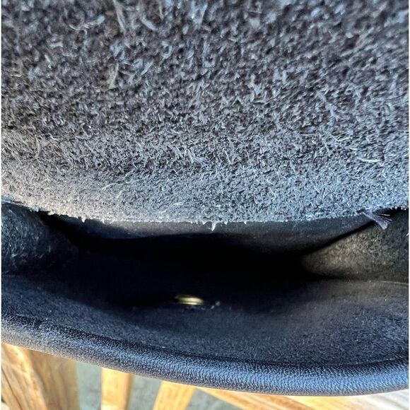 Vintage Coach Top Handle Backpack Bag Original Hang Tag Black 9992 Authentic - Picture 10 of 16